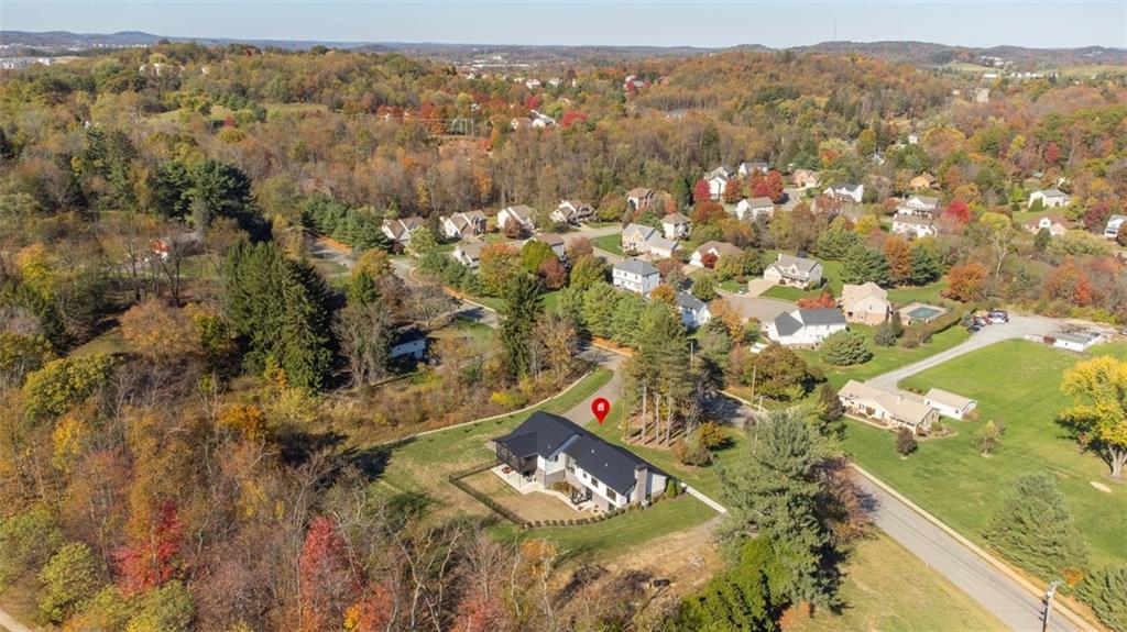6742 Old Mars Crider Road Cranberry Township, PA 16066 - Photo 47 of 50 an aerial view of residential houses with outdoor space