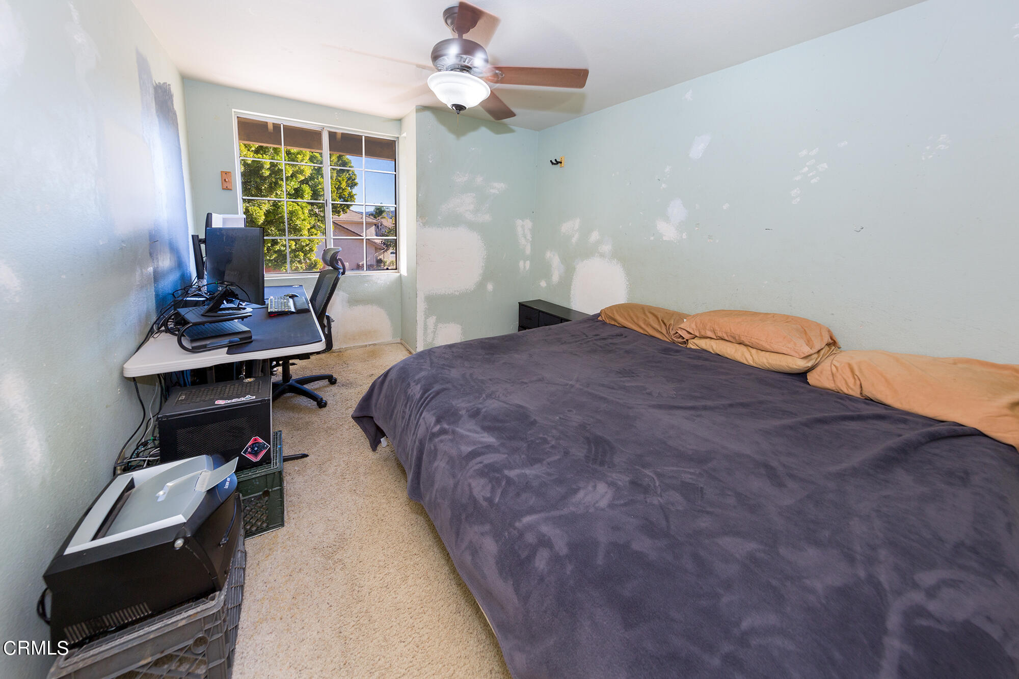 2033 Old Ranch Road Camarillo, CA 93012 - Photo 14 of 18 a bedroom with a bed and a desk