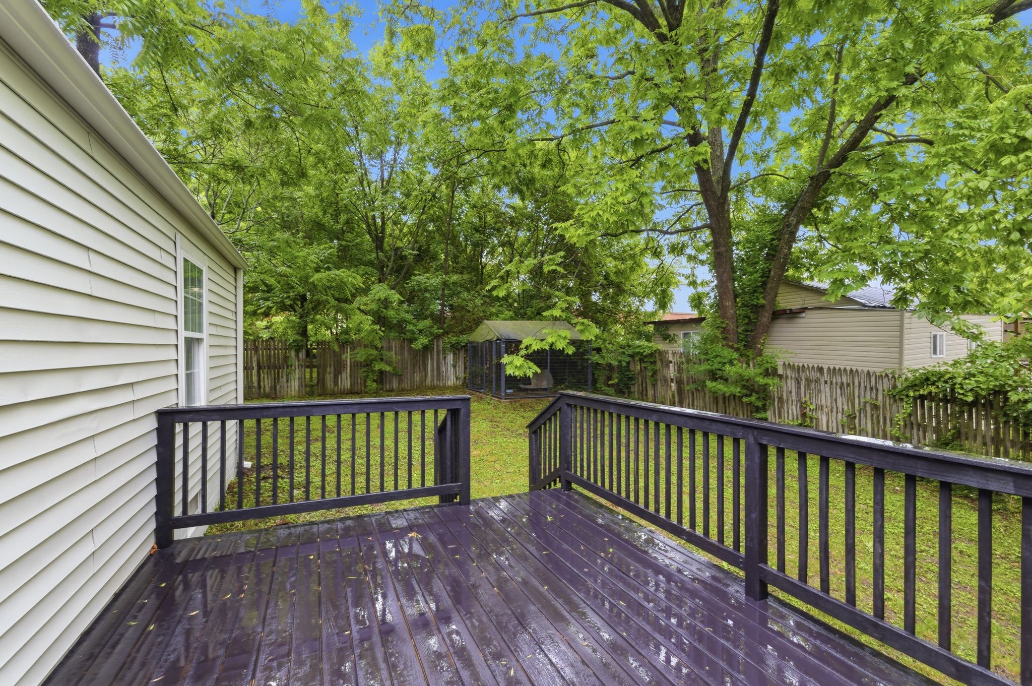 305 South Irwin Street Manchester, TN 37355 - Photo 36 of 40 a view of a balcony with wooden floor