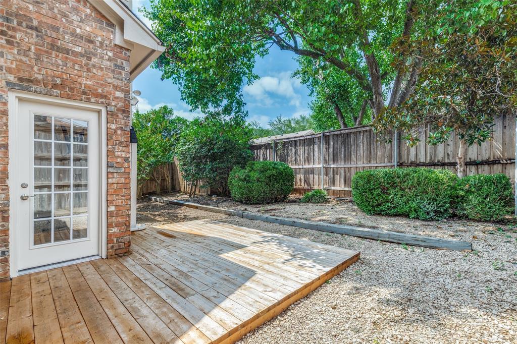 4037 Azure Lane Addison, TX 75001 - Photo 24 of 36 Wooden deck featuring a fenced backyard