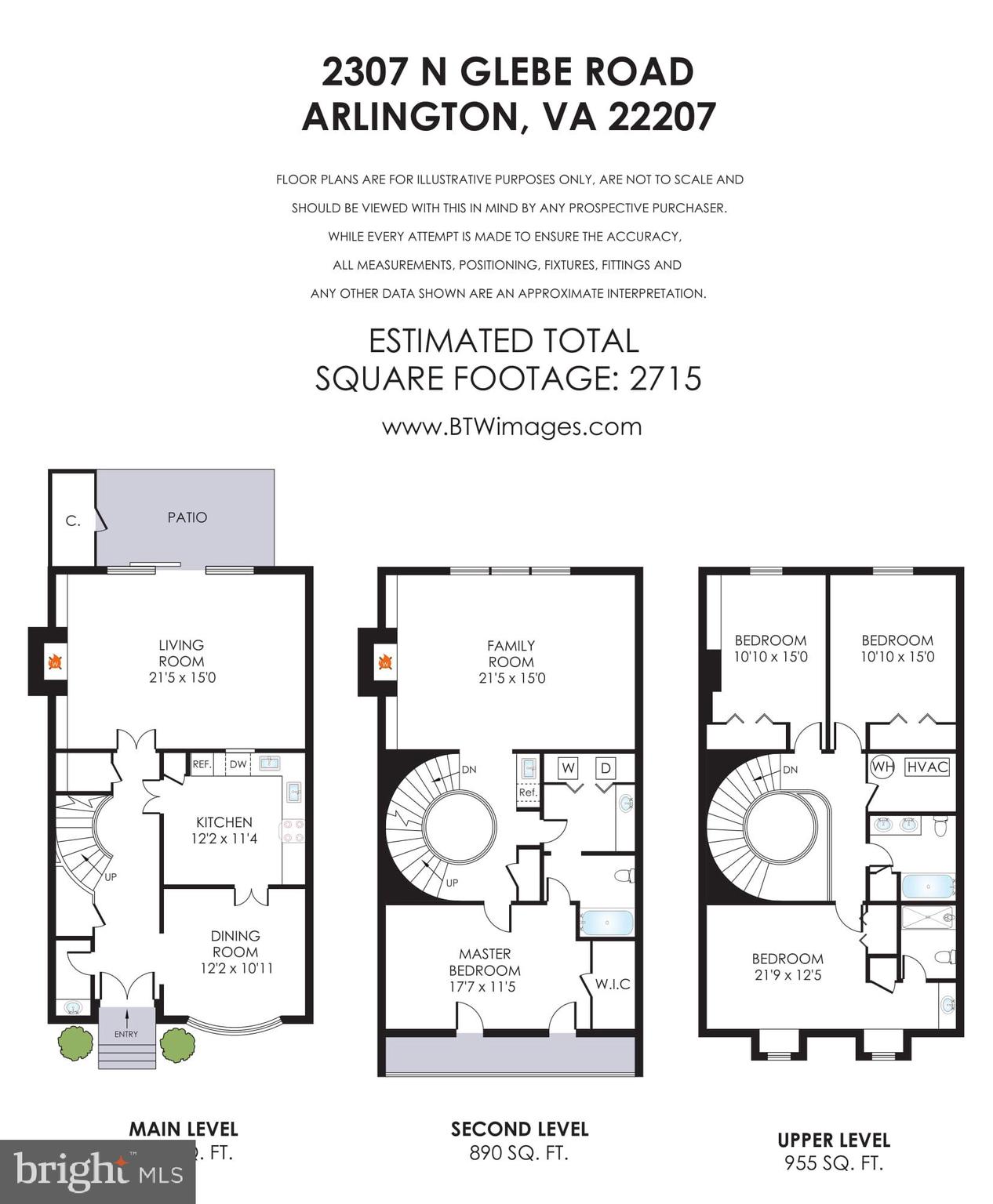 2307 North Glebe Road Arlington, VA 22207 - Photo 35 of 35 Floorplans