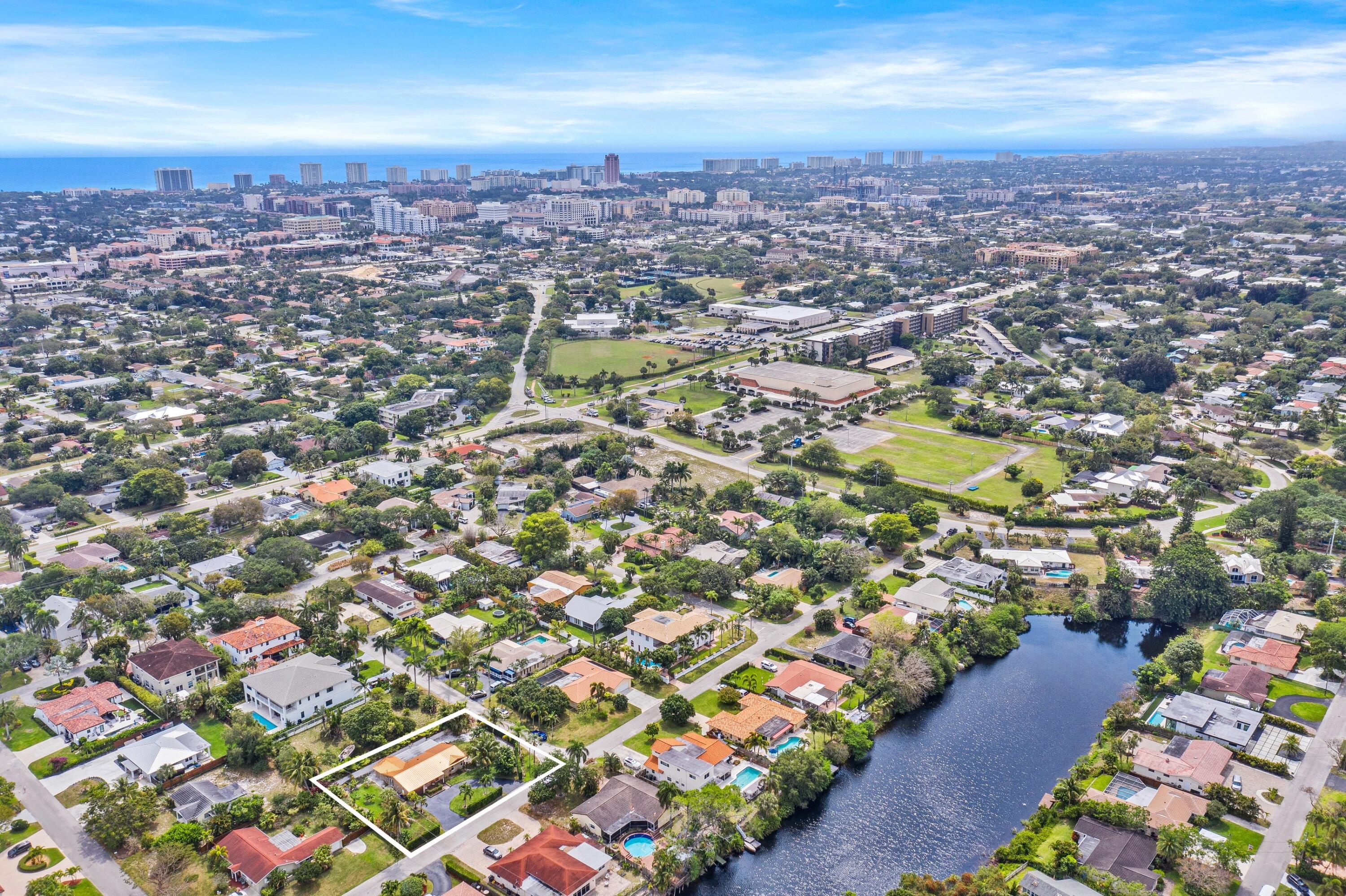 900 Northwest 5th Avenue Boca Raton, FL 33432 - Photo 2 of 26 Aerial View