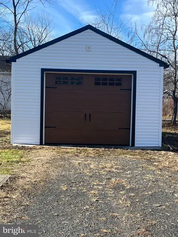 a backyard of a house