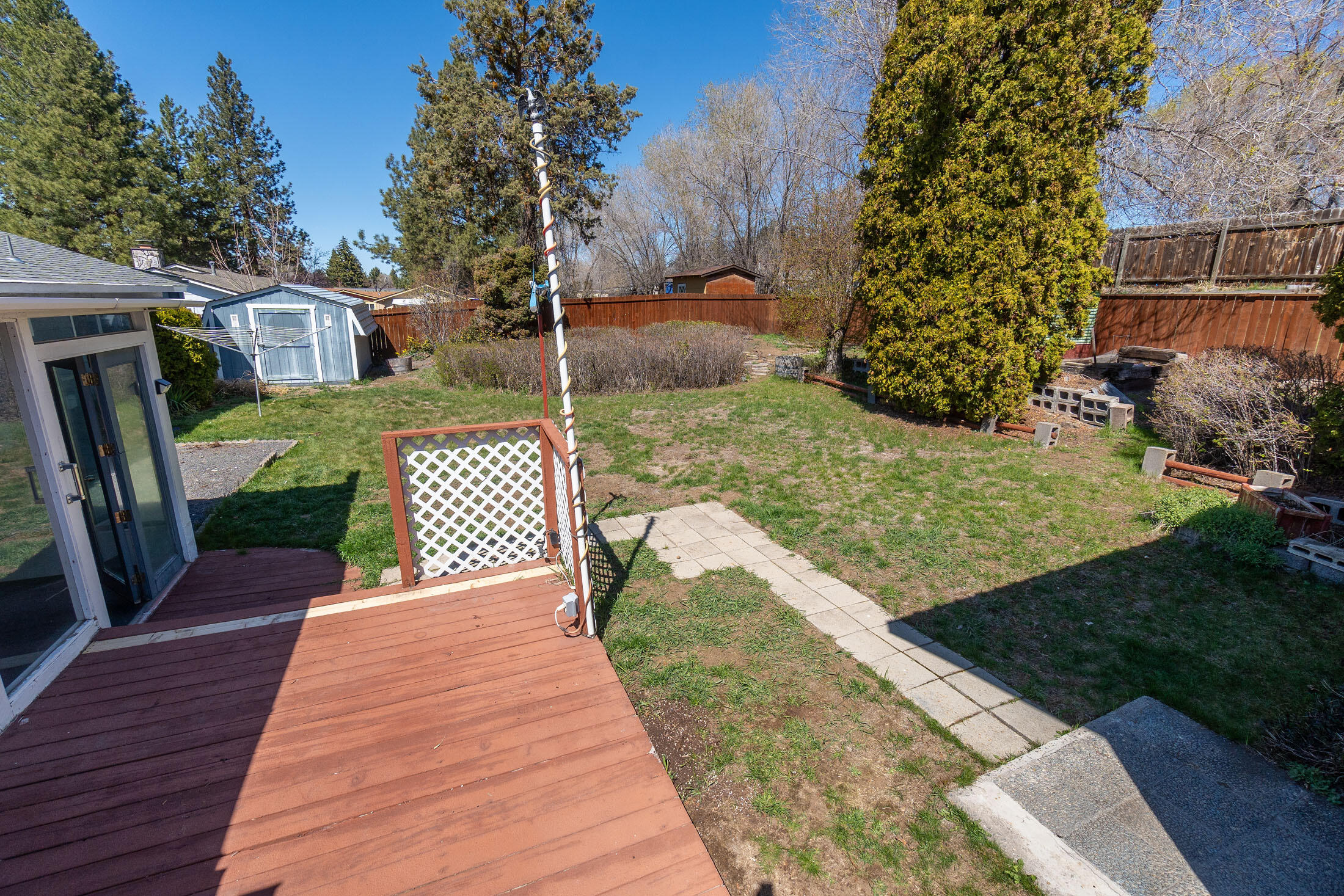 2188 Northeast Shepard Road Bend, OR 97701 - Photo 28 of 52 Back deck in the large back yard.