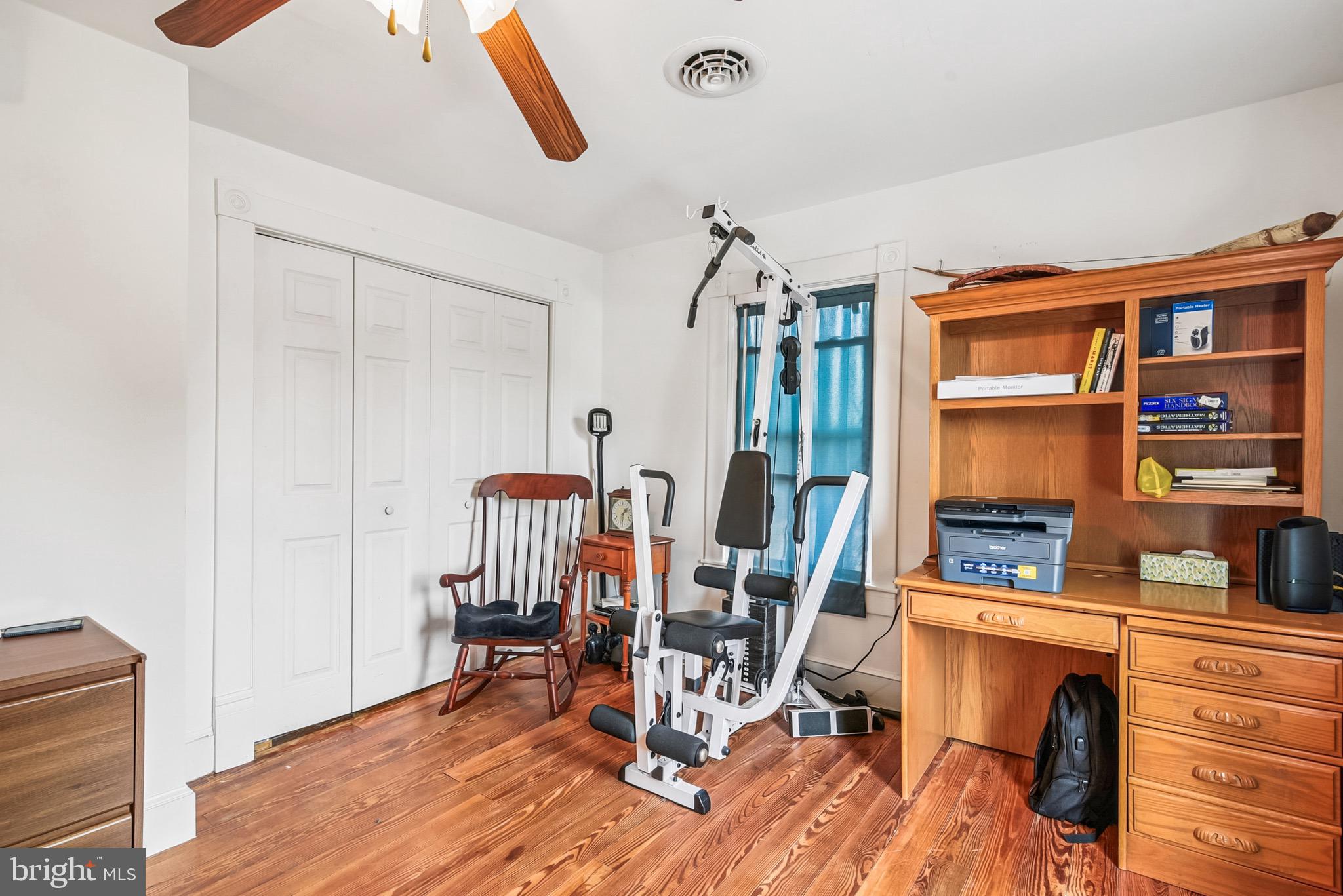16 Columbia Avenue Crisfield, MD 21817 - Photo 27 of 36 a view of a workspace with furniture and a window