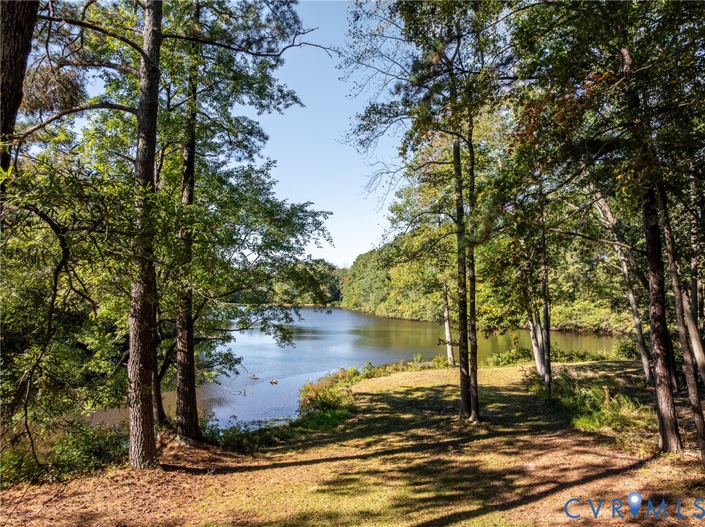 7399 Club Drive Quinton, VA 23141 - Photo 23 of 42 a view of a lake from a yard