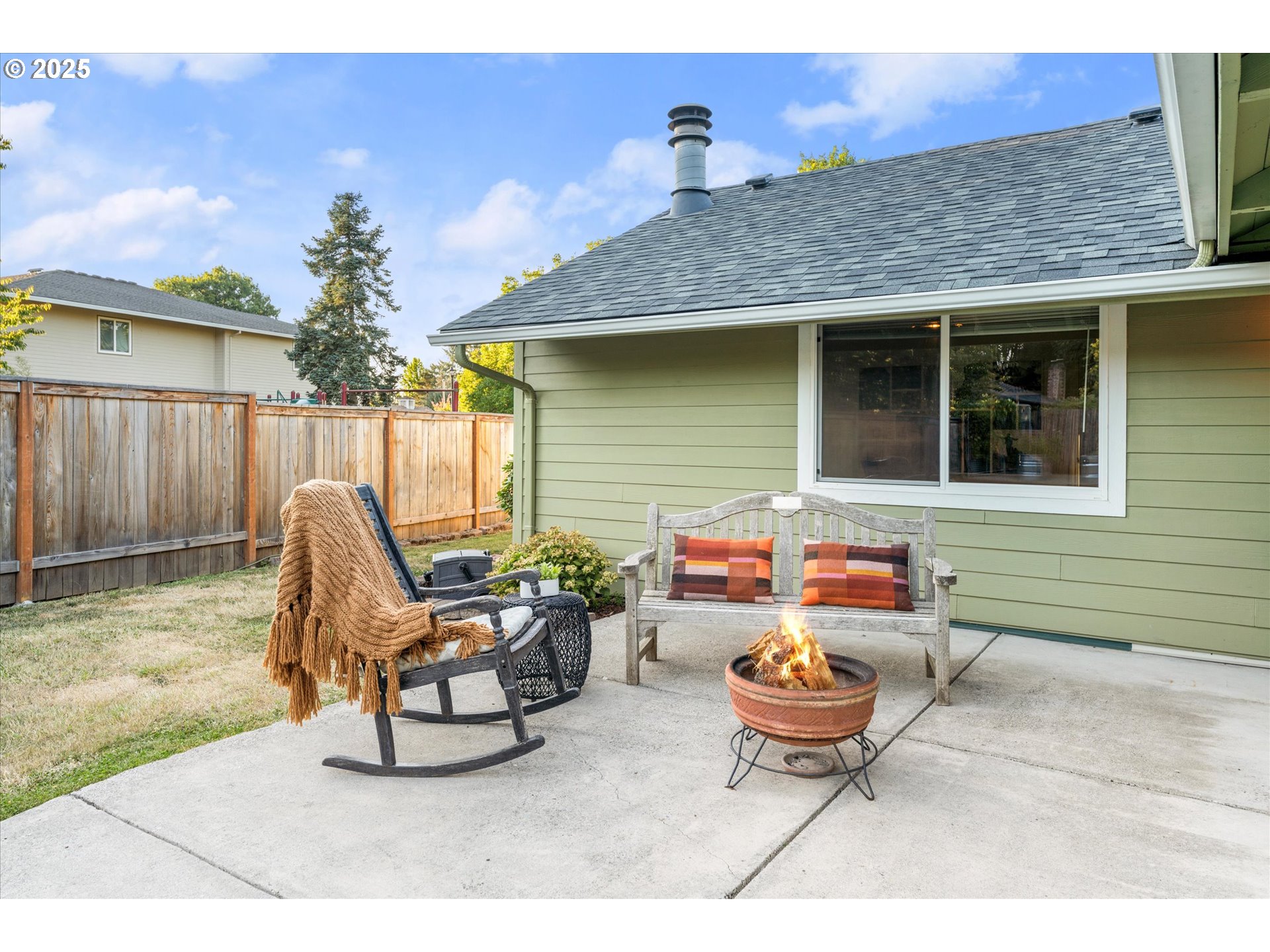 20070 Southwest Imperial Street Beaverton, OR 97003 - Photo 41 of 48 a house outdoor space with patio furniture and potted plants