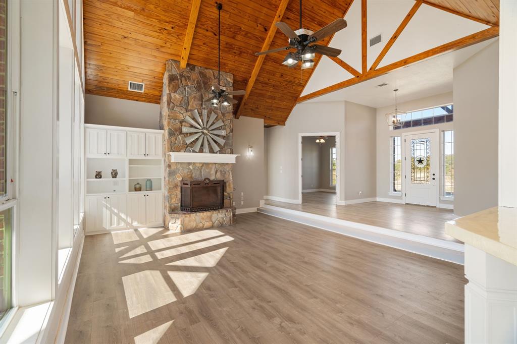1943 Alsdorf Road Ennis, TX 75119 - Photo 9 of 39 a view of an entryway with wooden floor