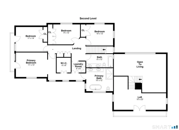 a picture of a floor plan