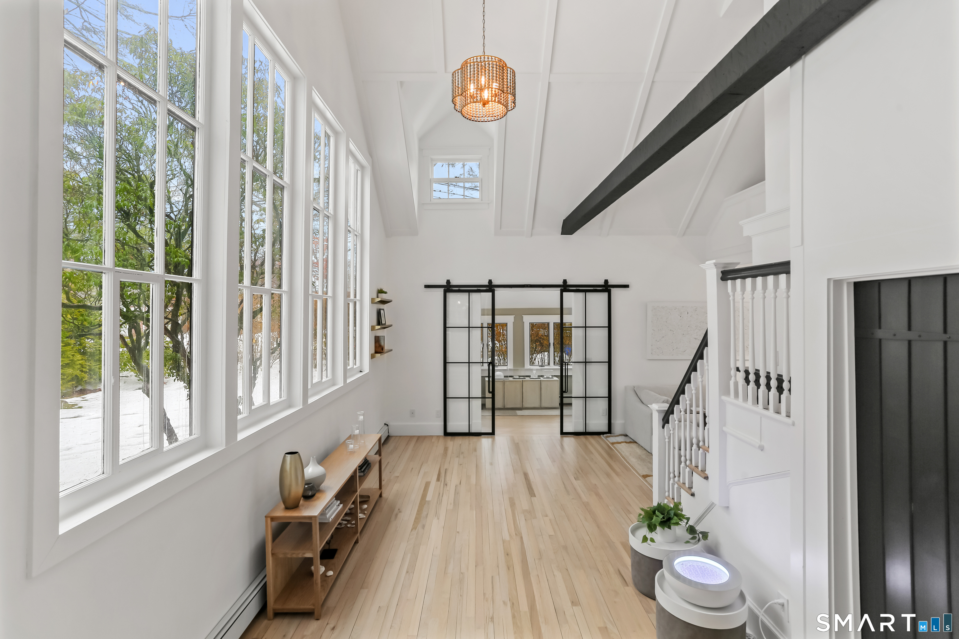 3 Riverview Road Westport, CT 06880 - Photo 6 of 29 a view of entryway with wooden floor