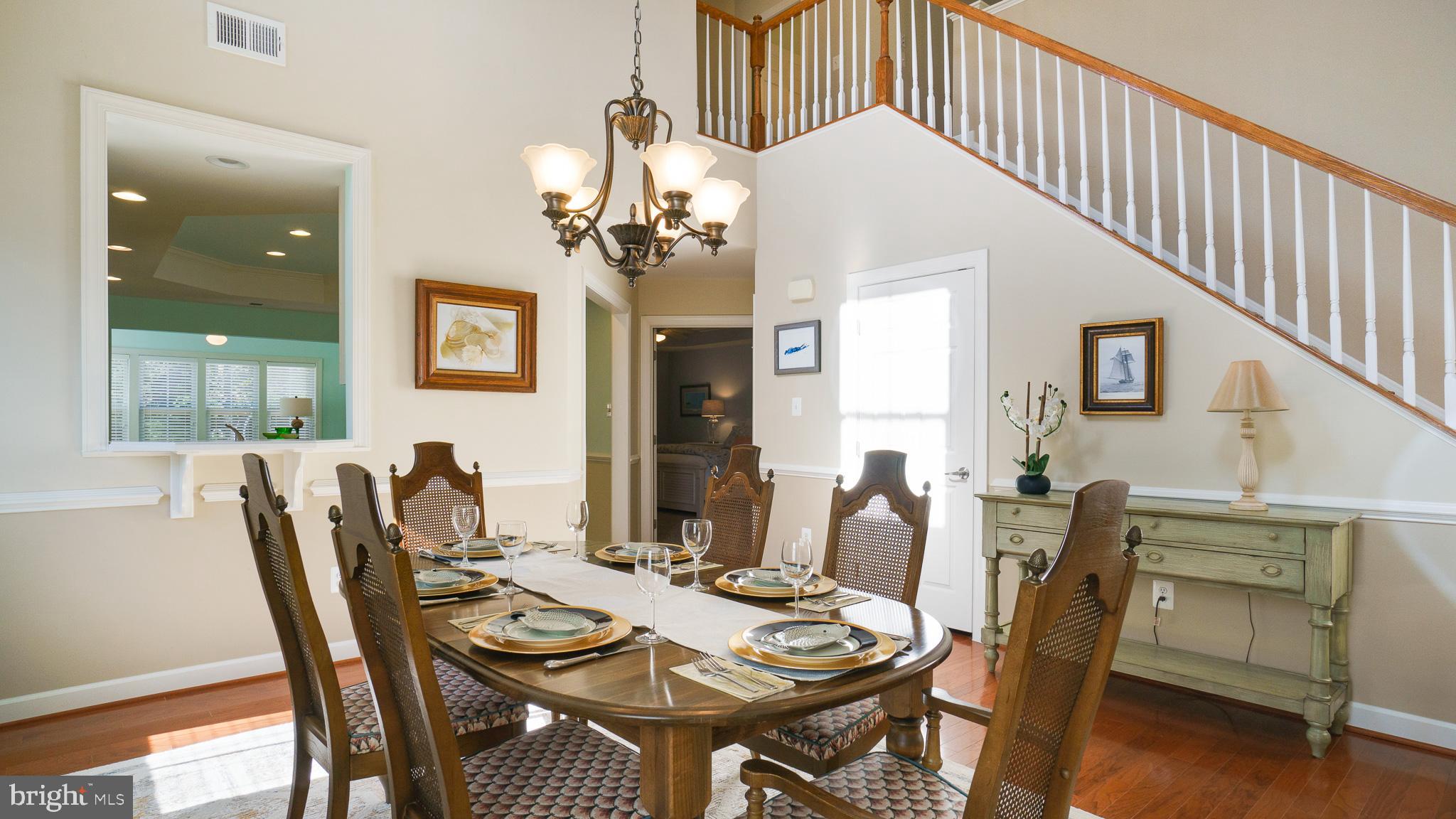 30933 Starling Road, Unit 105A Ocean View, DE 19970 - Photo 12 of 52 Dining area is perfect for holiday gatherings with