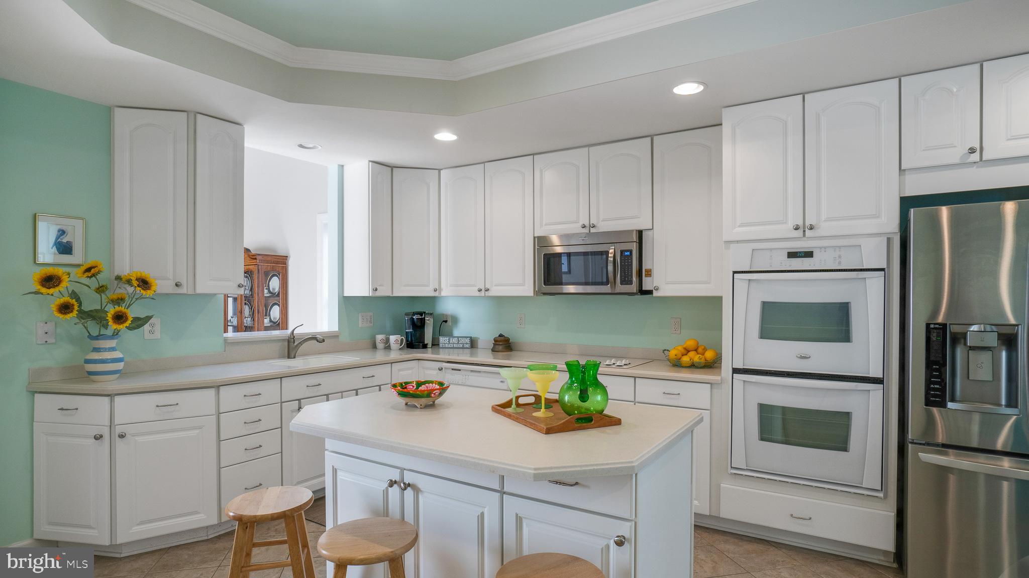 30933 Starling Road, Unit 105A Ocean View, DE 19970 - Photo 6 of 52 Gourmet kitchen with double ovens & center island