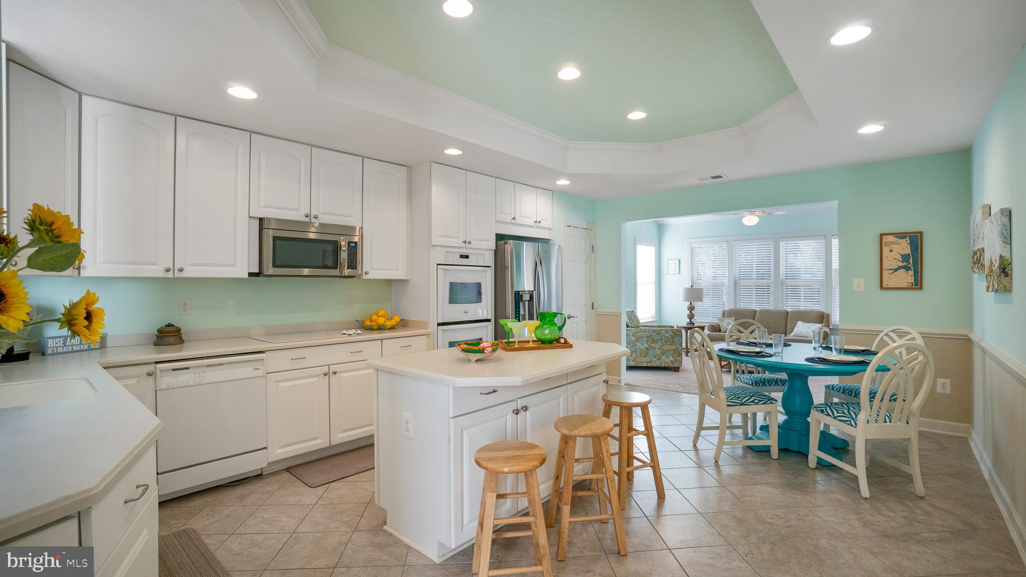 30933 Starling Road, Unit 105A Ocean View, DE 19970 - Photo 8 of 52 Large kitchen has room enough for eating area.