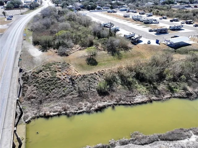 a view of a lake with a mountain view