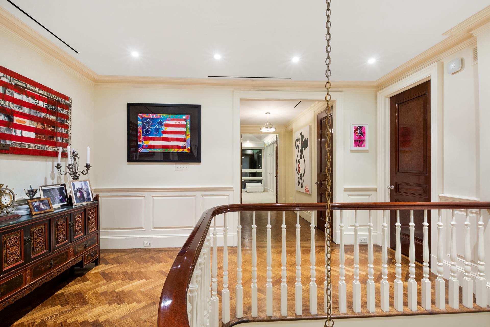 415 East 54th Street, Unit 25GG Manhattan, NY 10022 - Photo 10 of 30 a view of a hallway with workspace and staircase