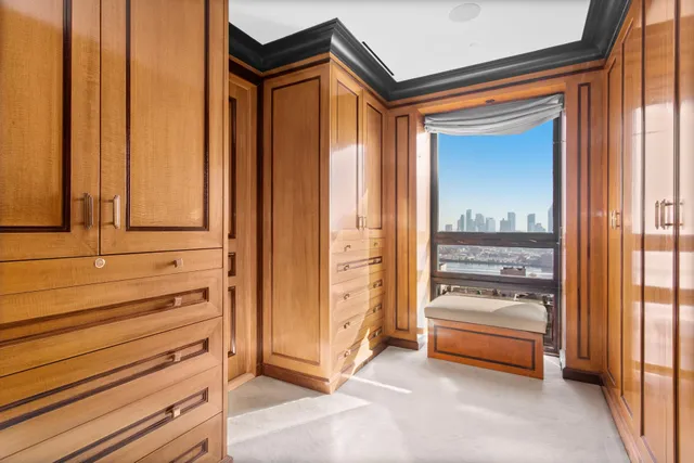a view of living room with a fireplace