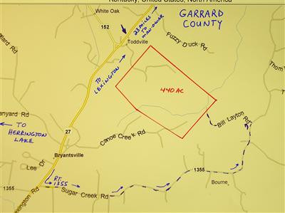 260 Galilee Road Lancaster, KY 40444 - Photo 7 of 29 Map