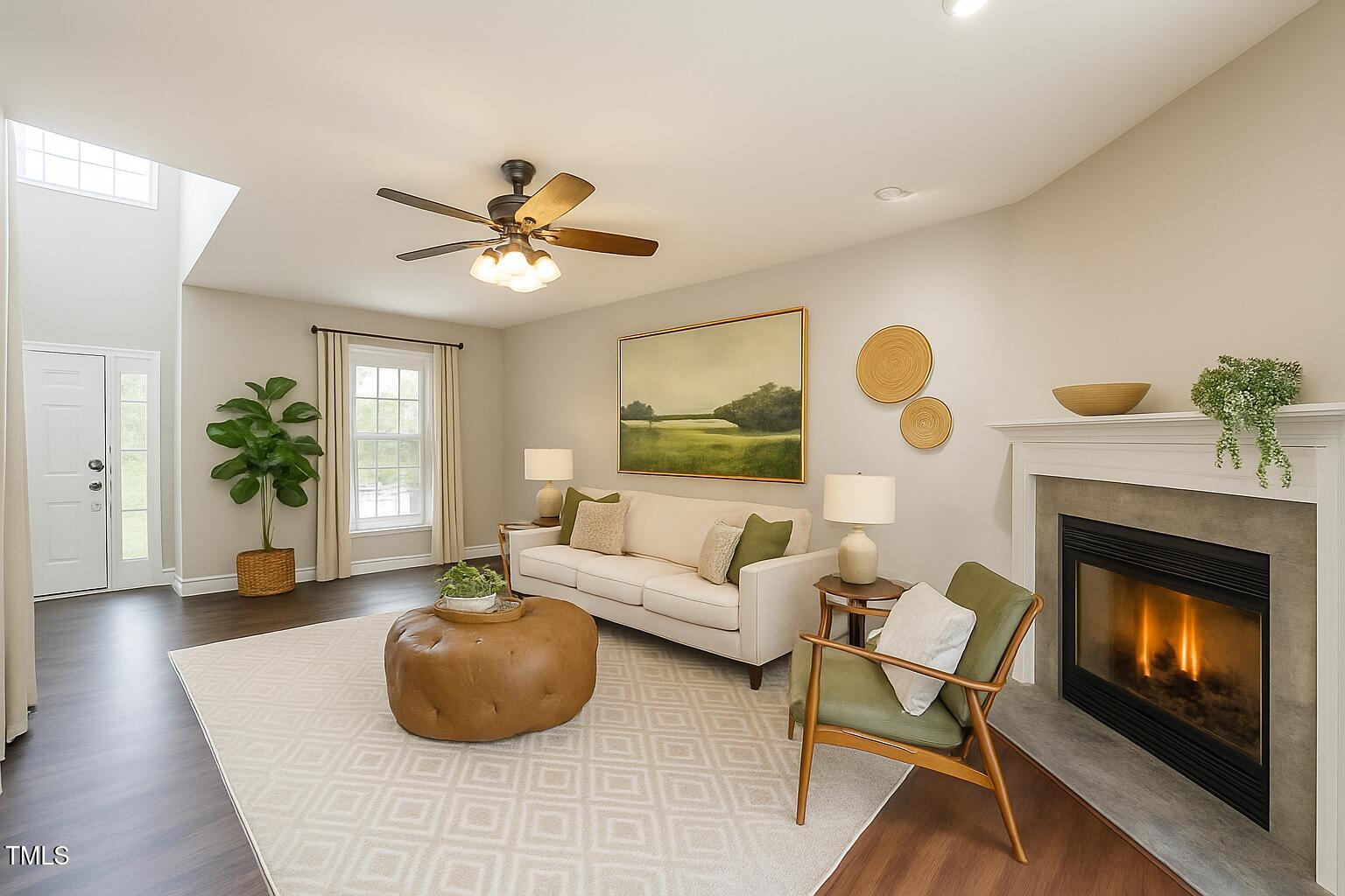 2430 Josephine Road Garner, NC 27529 - Photo 6 of 48 Virtually staged livingroom