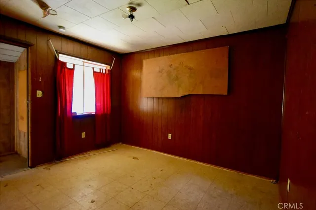 a view of a brick wall