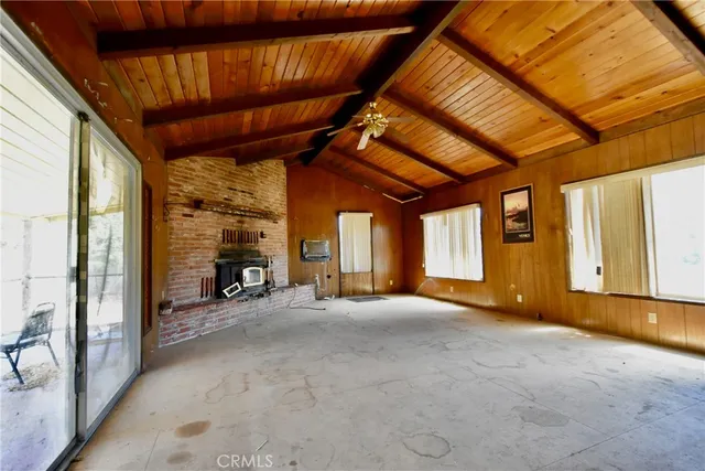 a view of a room with window