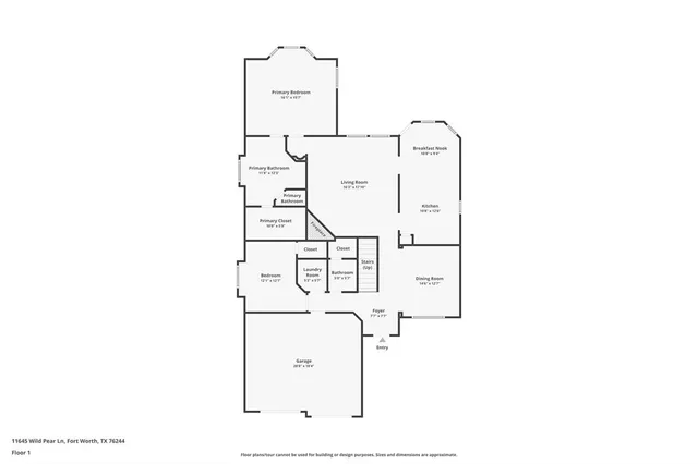 $424,000 | 11645 Wild Pear Lane, Fort Worth, TX 76244