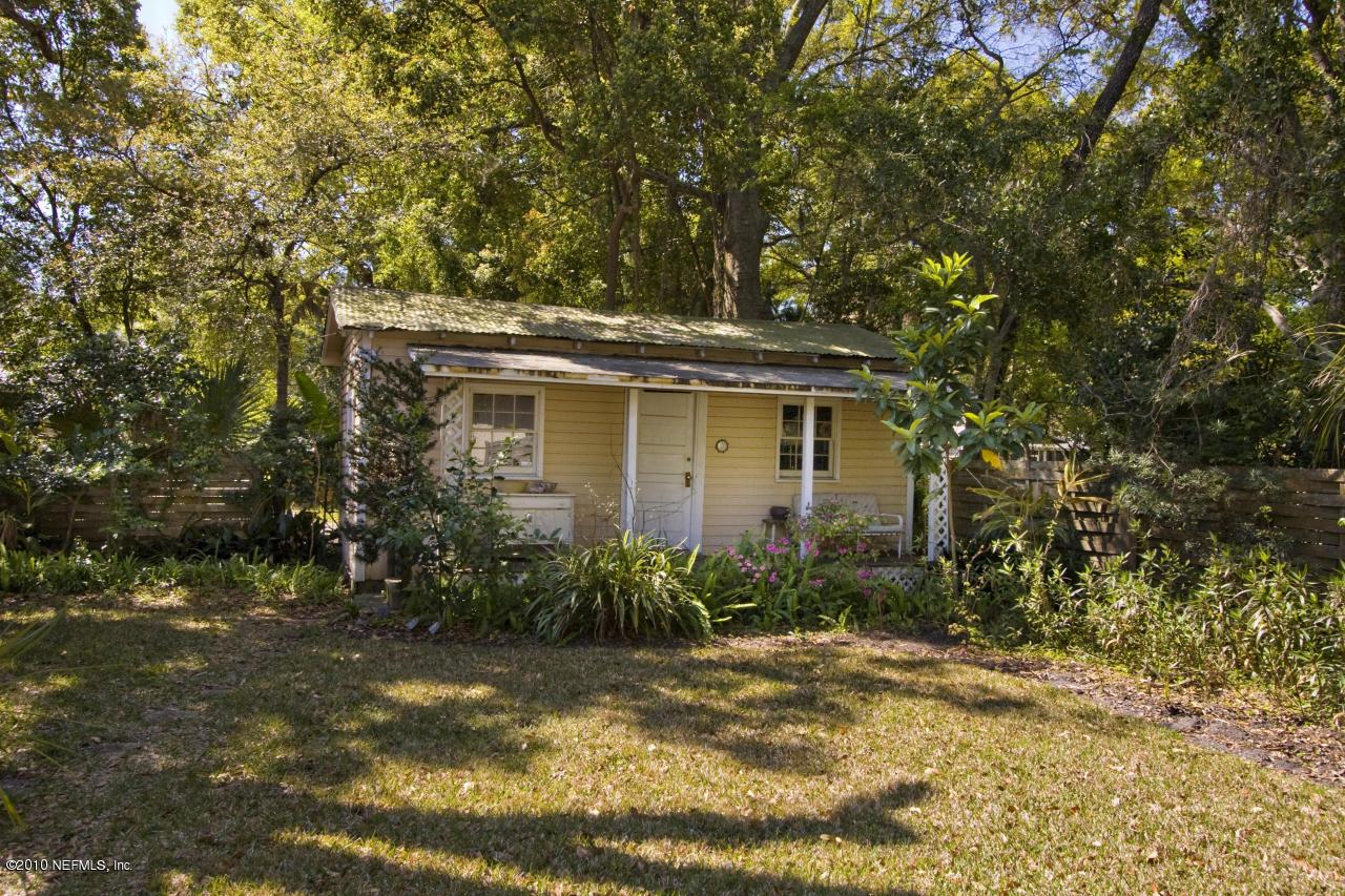 84 Water Street St. Augustine, FL 32084 - Photo 17 of 25 a view of house with backyard and garden
