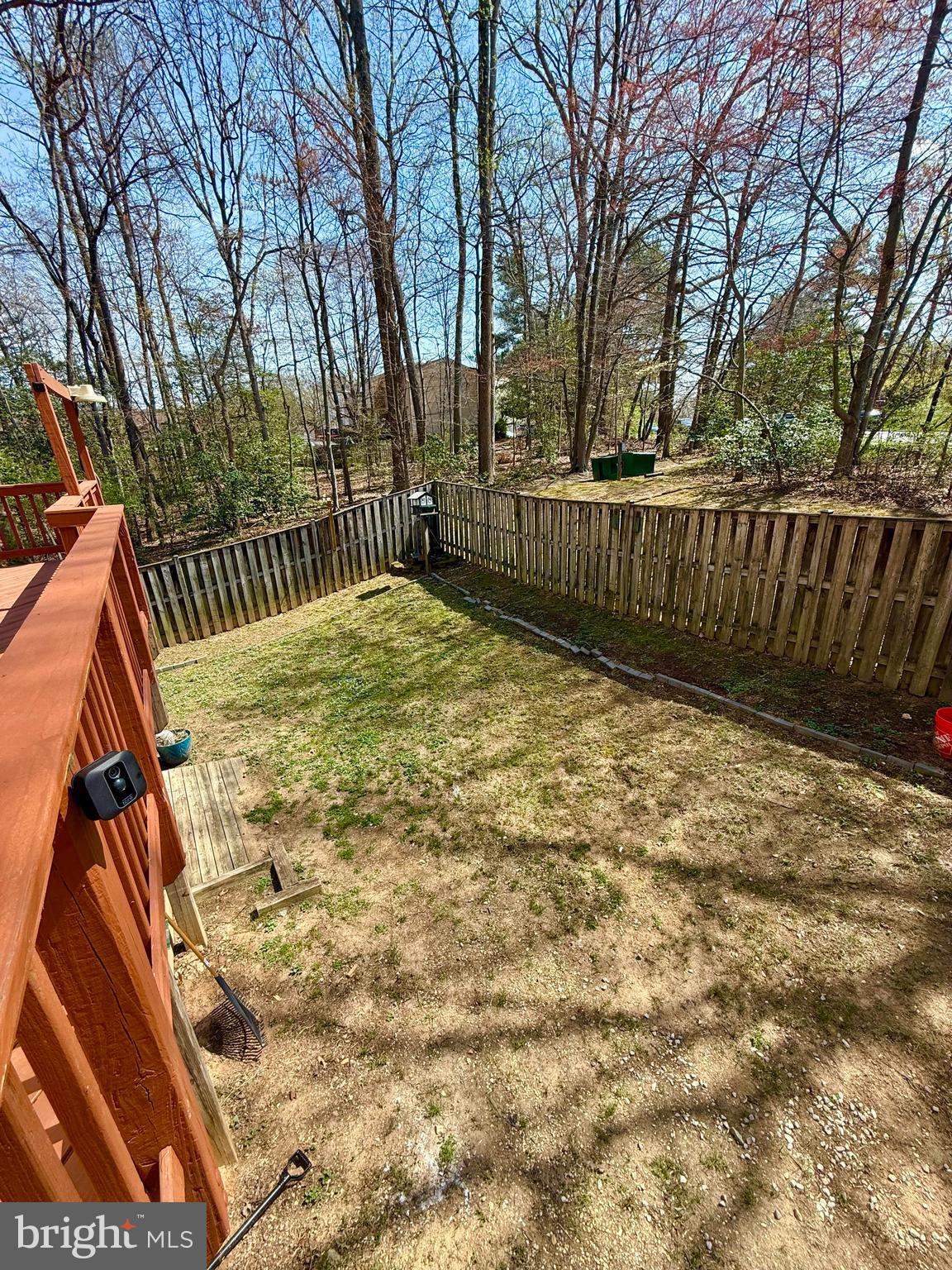 8349 Windfall Road Springfield, VA 22153 - Photo 47 of 48 a view of backyard with wooden fence