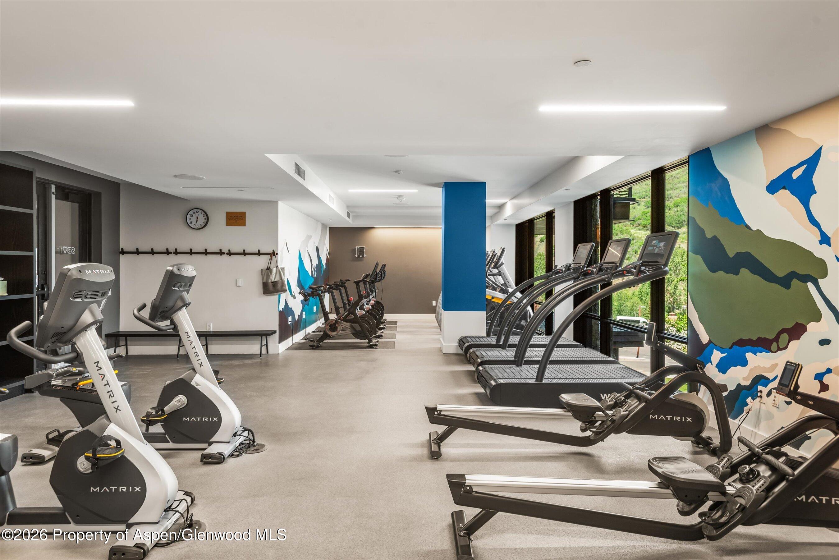 77 Wood Road, Unit 404 EAST Snowmass Village, CO 81615 - Photo 25 of 27 State-of-the-Art Fitness Center