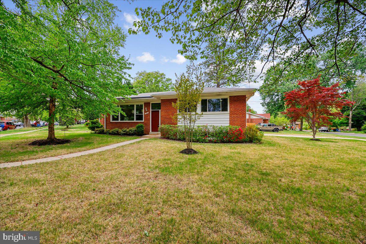 1901 Ladd Street Silver Spring, MD 20902 - Photo 77 of 101 a house view with a garden space