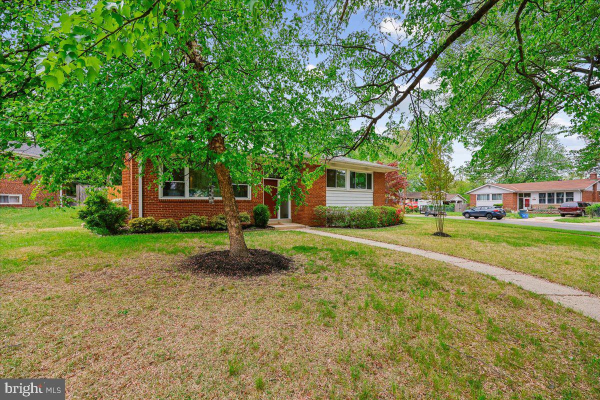 1901 Ladd Street Silver Spring, MD 20902 - Photo 79 of 101 a house view with a garden space