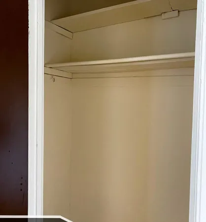 a view of a closet