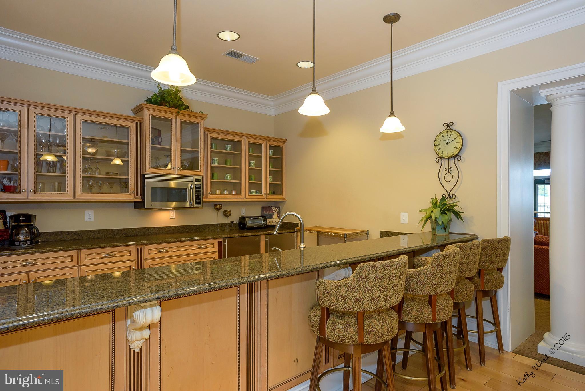 7325 Brookview Road, Unit 405 Elkridge, MD 21075 - Photo 35 of 37 Community Center Bar Area