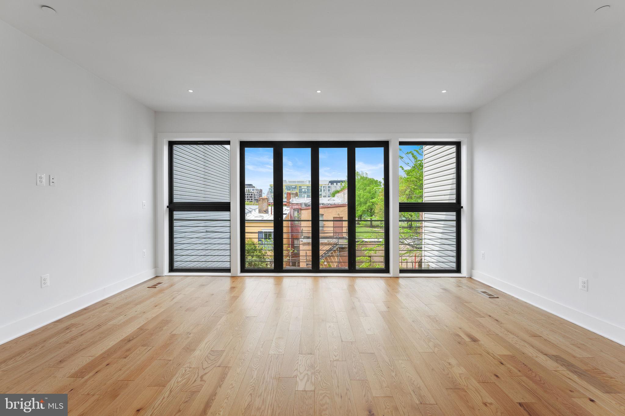 1414 5th Street Northwest, Unit B Washington, DC 20001 - Photo 18 of 71 Floor to Ceiling Windows/Doors