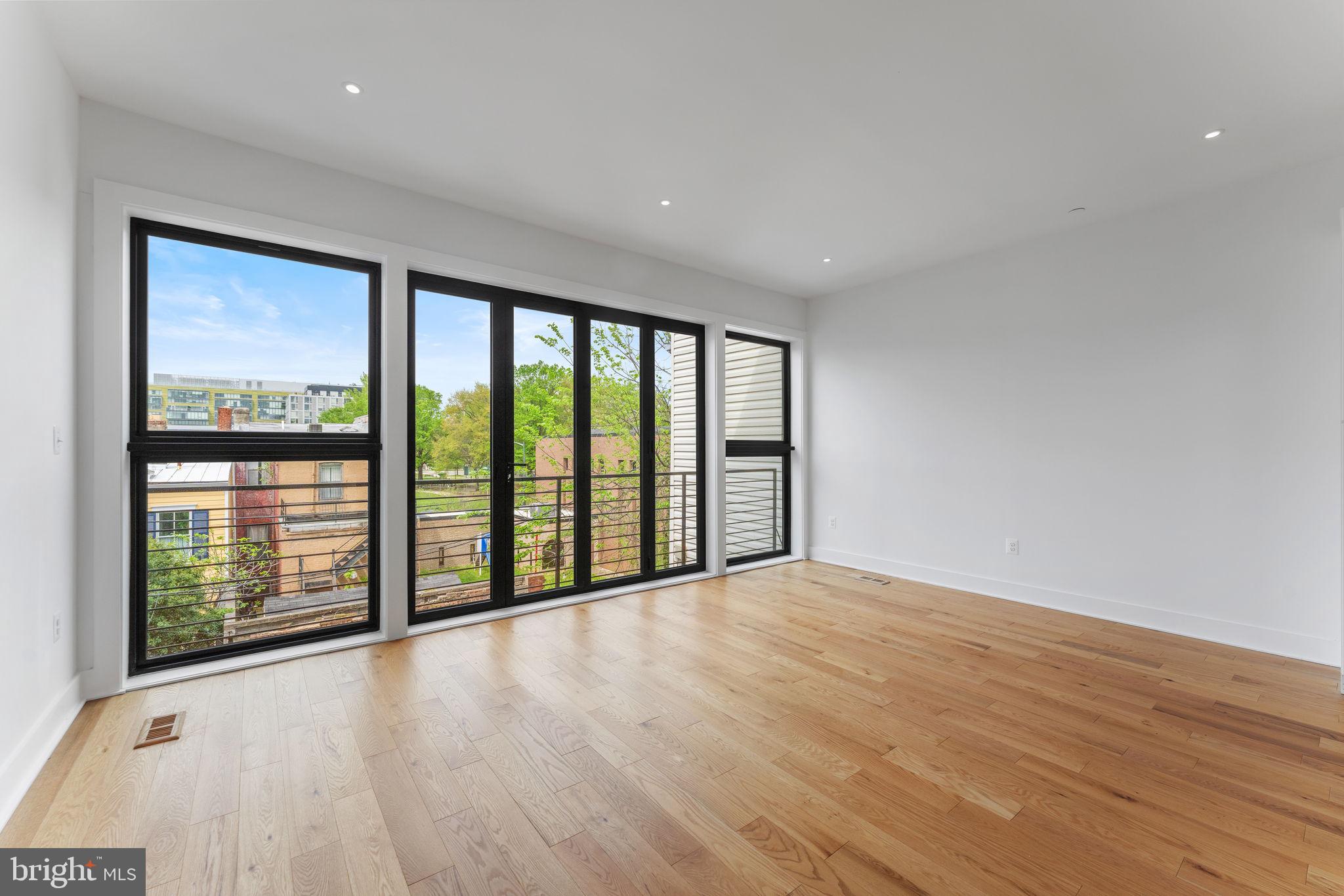 1414 5th Street Northwest, Unit B Washington, DC 20001 - Photo 20 of 71 Floor to Ceiling Windows/Doors