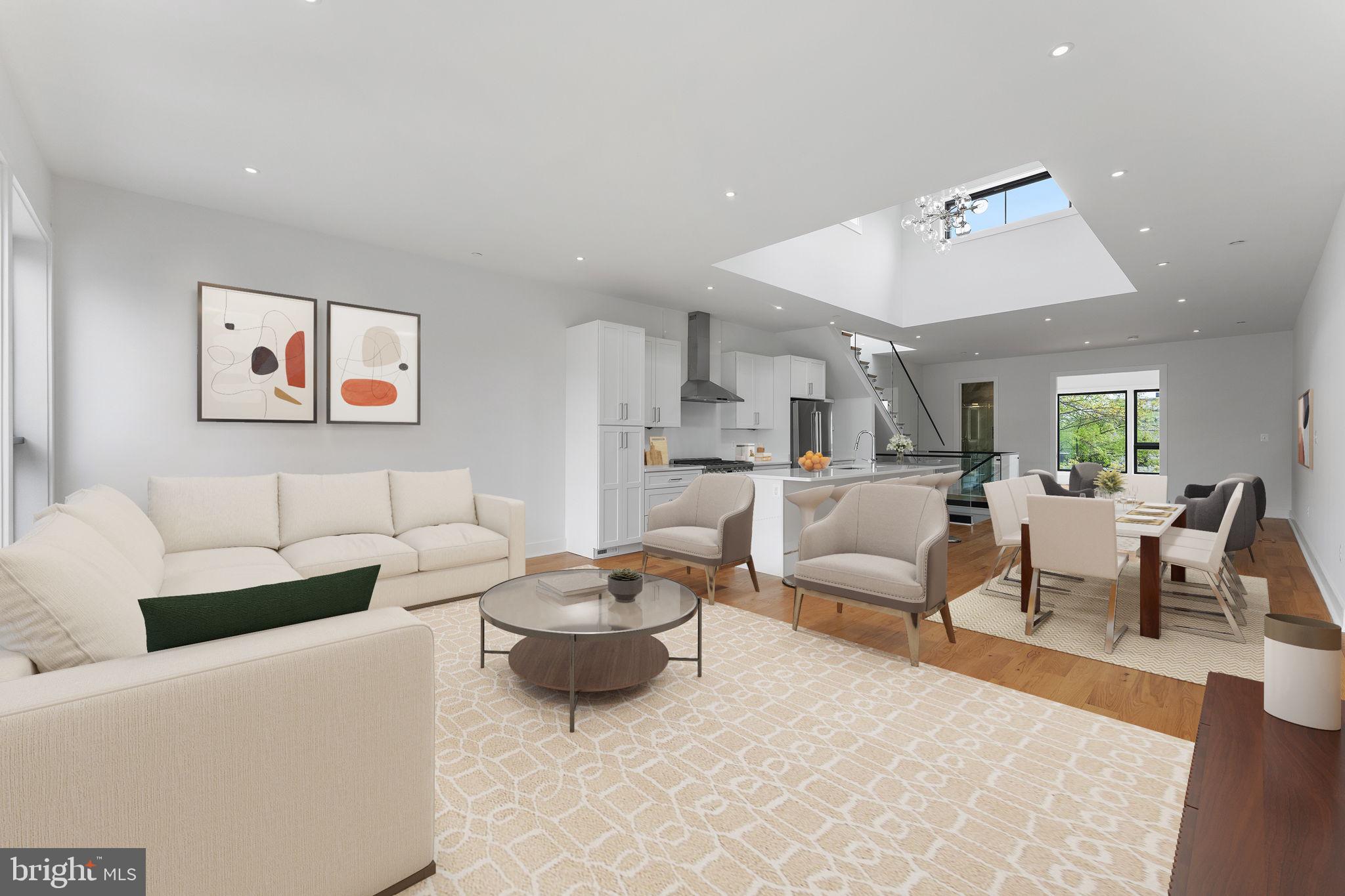 1414 5th Street Northwest, Unit B Washington, DC 20001 - Photo 21 of 71 Bright and Spacious Living Room