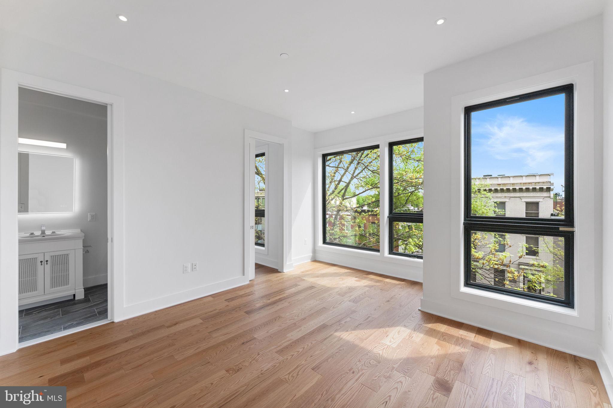 1414 5th Street Northwest, Unit B Washington, DC 20001 - Photo 35 of 71 Floor to Ceiling Windows/Doors