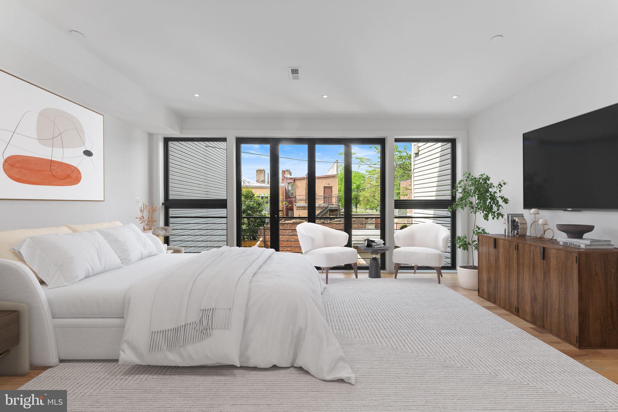 1414 5th Street Northwest, Unit B Washington, DC 20001 - Photo 39 of 71 Proper Sized Primary Bedroom Suite