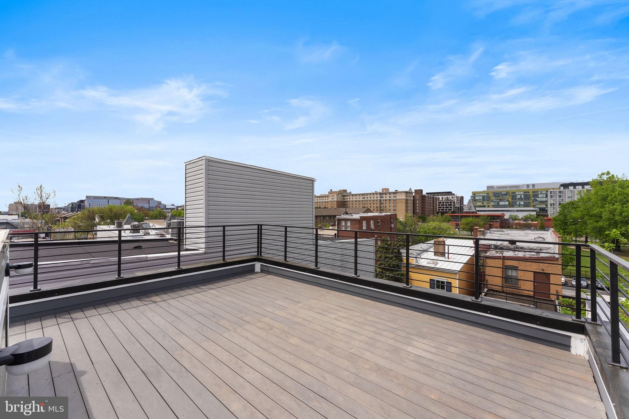 1414 5th Street Northwest, Unit B Washington, DC 20001 - Photo 7 of 71 Spacious Outdoor Living/Dining w/City Vista