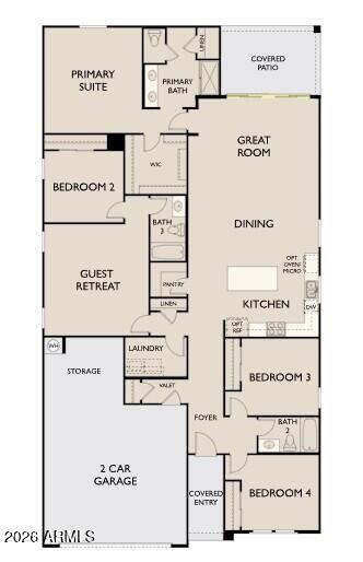 16194 West Red Bird Road Surprise, AZ 85387 - Photo 9 of 9 Lavender Floorplan L