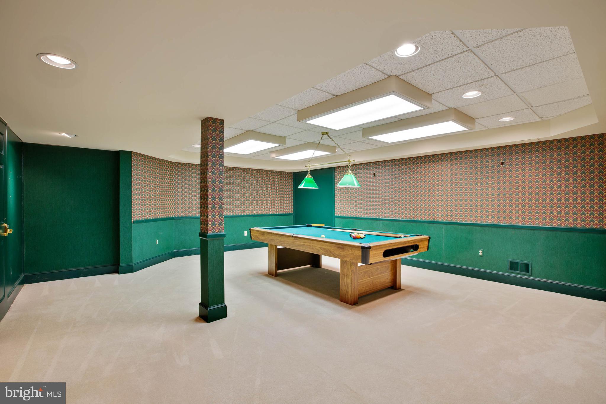 11694 Farside Road Ellicott City, MD 21042 - Photo 43 of 49 Lower Level Games Room