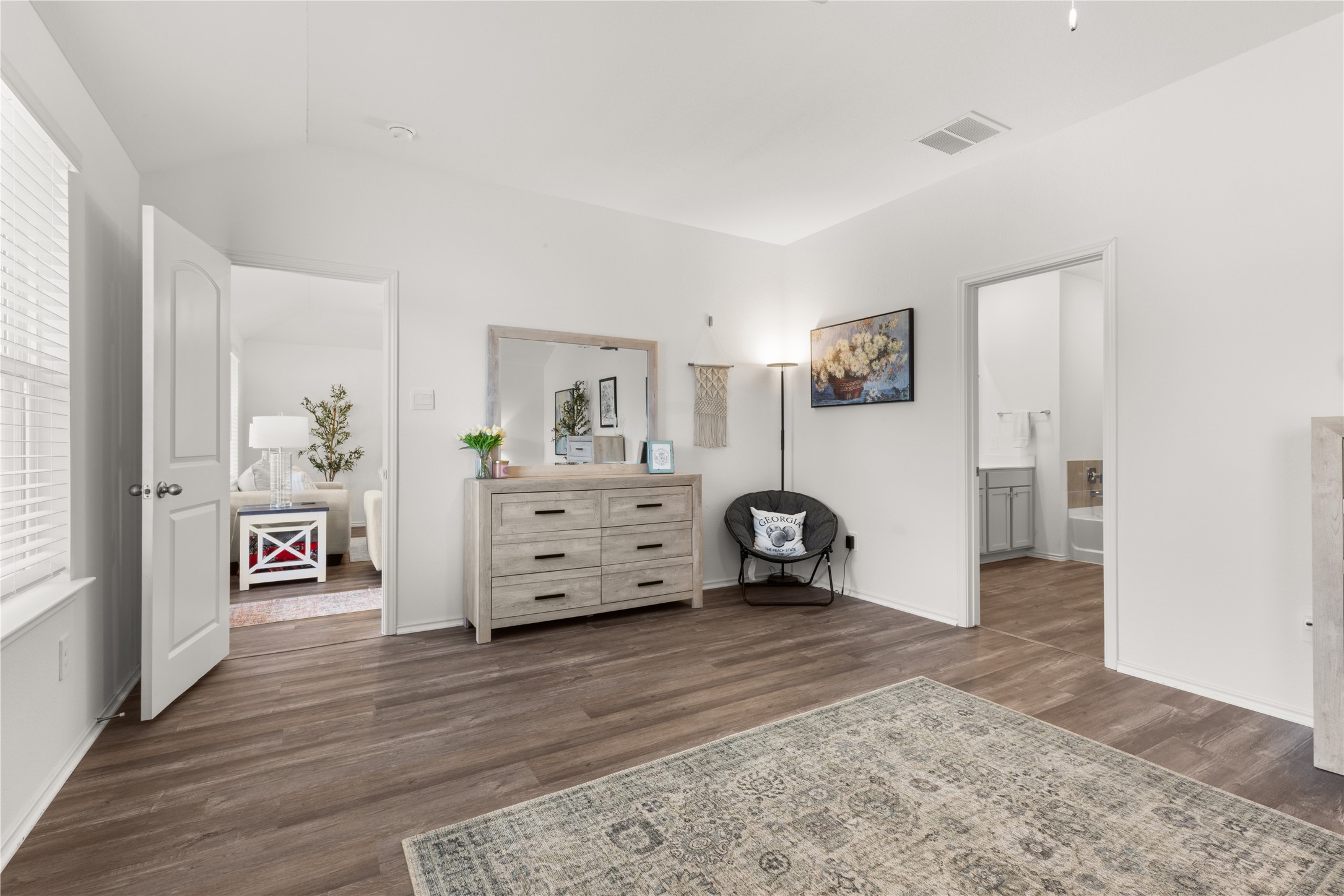 18771 Goldbach Road New Caney, TX 77357 - Photo 17 of 38 Another view of the bedroom facing the primary bathroom.
