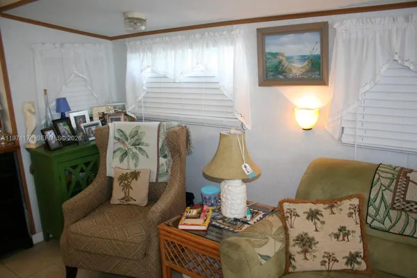 a view of a couch in the patio