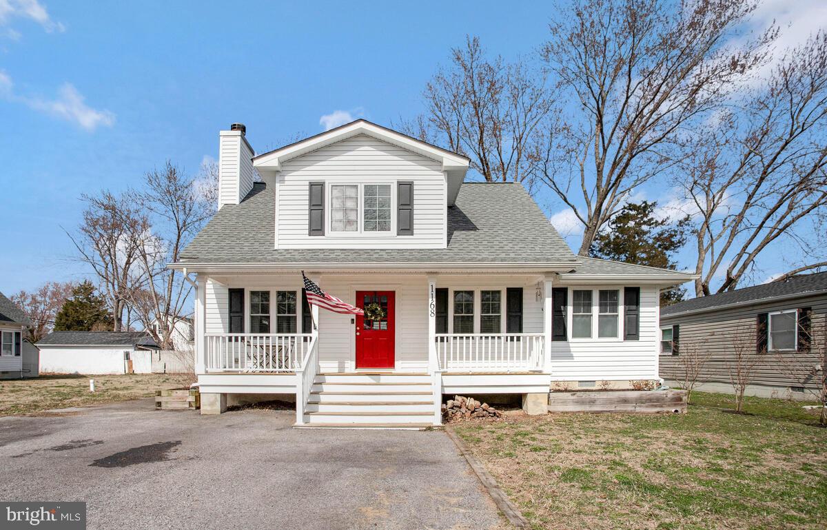 1168 Maple Avenue Shady Side, MD 20764 - Photo 2 of 52 Charming home with inviting red door.
