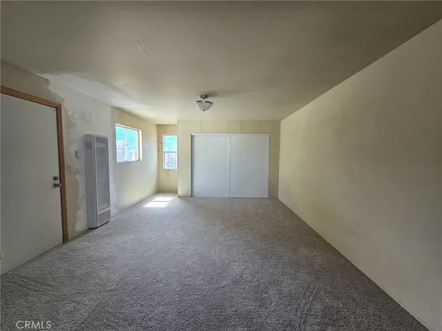 a view of empty room