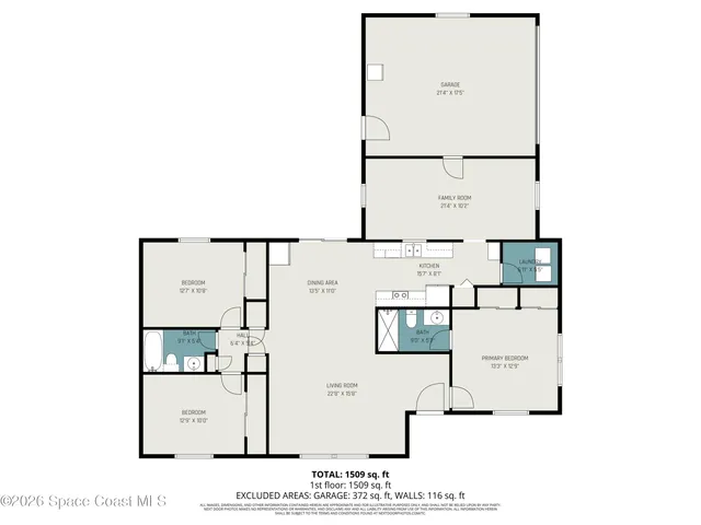 $350,000 | 955 Bayberry Lane, Rockledge, FL 32955