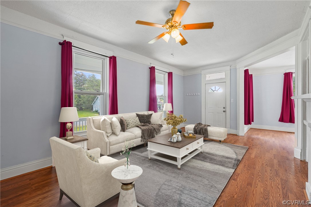 3620 Benton Avenue Richmond, VA 23222 - Photo 8 of 23 a living room with furniture and a large window