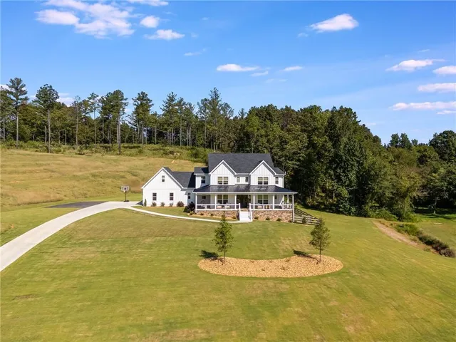 a view of lake with mountain