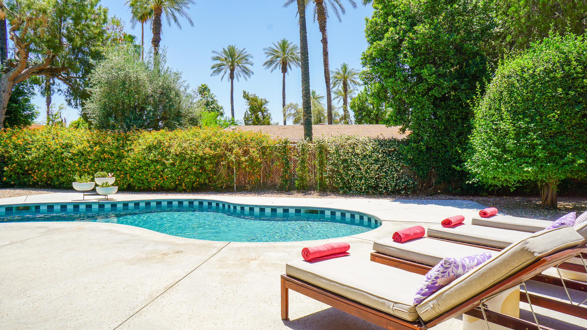 70355 Cobb Road Rancho Mirage, CA 92270 - Photo 22 of 27 a view of backyard space and yard