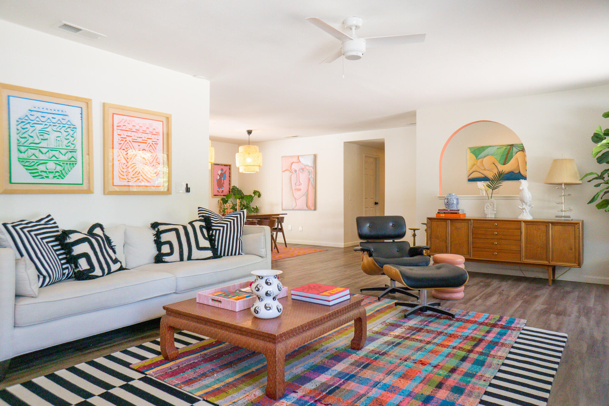 70355 Cobb Road Rancho Mirage, CA 92270 - Photo 5 of 27 a living room with furniture and a rug
