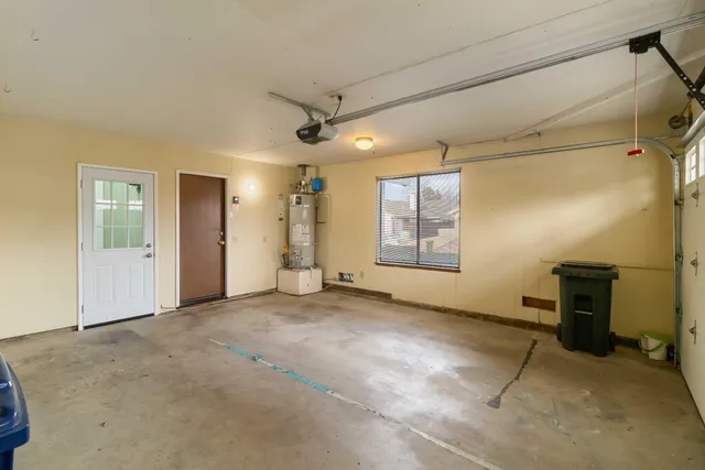 a backyard of a house